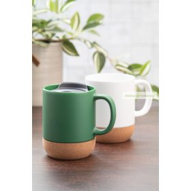   Komagu kerámia bögre parafa alap és PP műa, ivófedéllel, 325 ml