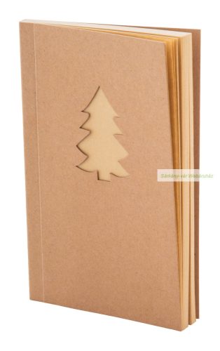 ÖKO karácsonyi jegyzetfüzet, 14 x 9cm