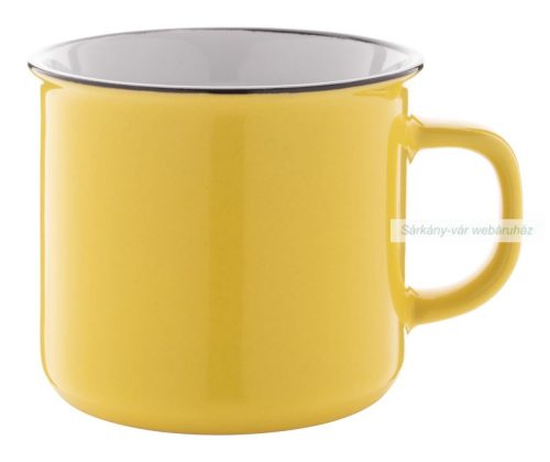 Woodstock vintage bögre, kerámia, 300ml