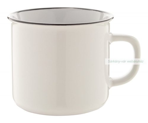 Woodstock vintage bögre, kerámia, 300ml