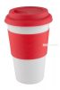 Soft Touch kerámia bögre szilikon gyűrűvel, 400 ml
