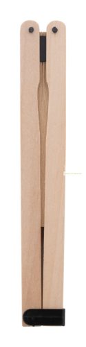 Lolli Kraft papír legyező, 195×240 mm