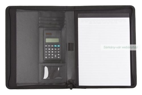 Smokey Zip A4 iratmappa, hordfüllel, 335×250×40 mm