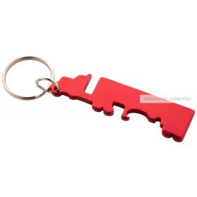 Peterby kamion formájú sörnyitós kulcstartó.