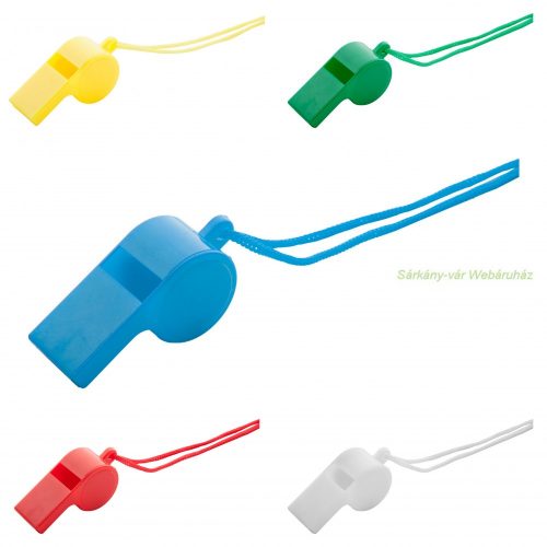 Claxo szurkolói műa. síp nyakpáttal, kék