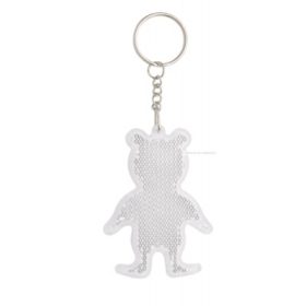 Safebear maci kulcstartó, fényvisszaverős