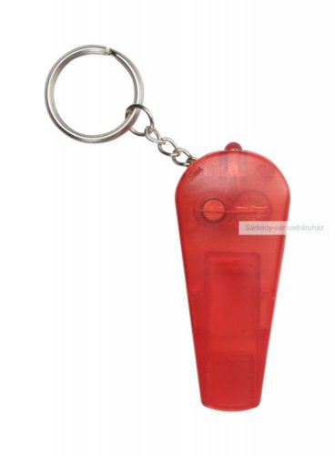Coach kulcstartó műa. síppal, mini lámpával