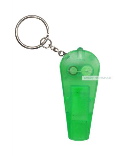 Coach kulcstartó műa. síppal, mini lámpával