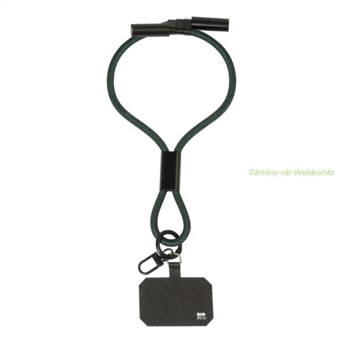 CuffCharge 60 W-os RPET mobiltartós csuklópánt kábellel
