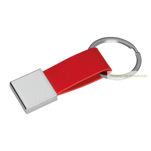 Kulcstartó műbőr szalaggal