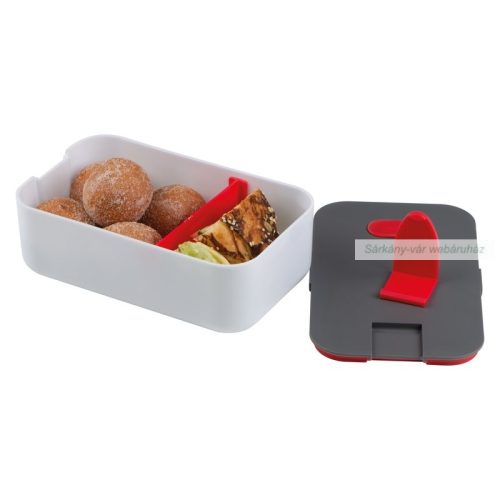 Műa. ételhordó mobiltelefon tartóval, 19,1 × 11,9 × 6,4cm