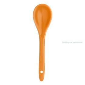 Porcelán kanál bögréhez, narancssárga