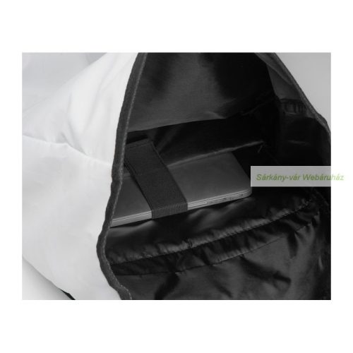 Vízlepergető RPET laptop hátizsák, 35 × 13 × 42 cm