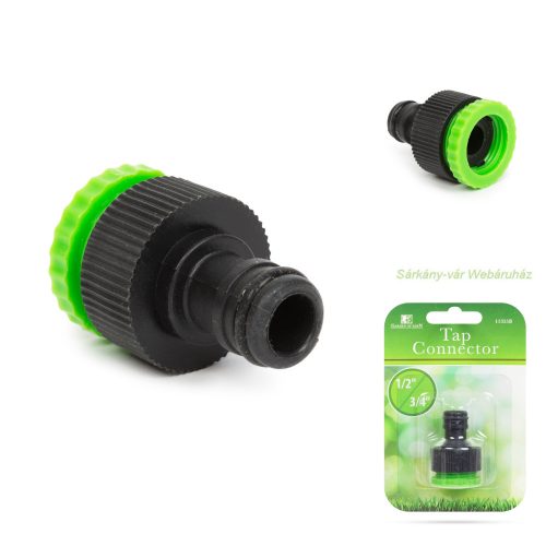 Csapcsatlakozó, 1/2"-os és 3/4"-os