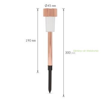 LED-es kültéri szolár lámpa