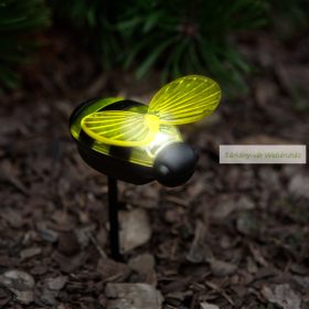 Leszúrható szolár lámpa, méhecske