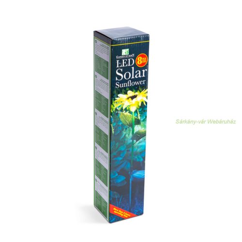 Leszúrható szolár napraforgó, 75 cm 