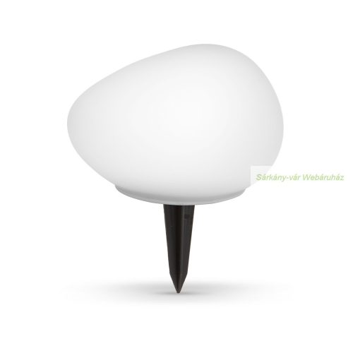 Leszúrható szolár lámpa, kavics forma 