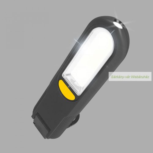 Mágneses steklámpa COB + SMD LED-del