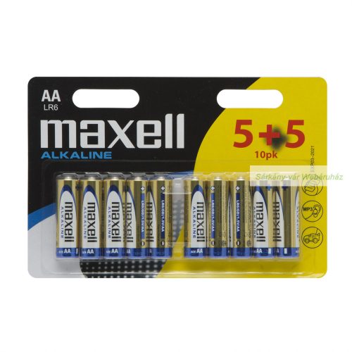Maxell ceruza elem, AA/LR6 • Alkaline