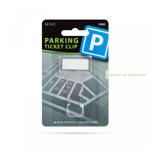 Autós parkolójegy tartó, öntapadós