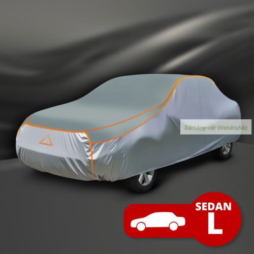 Jégeső elleni autótakaró ponyva - sedan - "L" - 483 x 165 x 120 cm