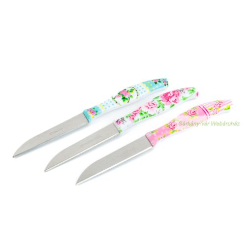 Konyhai kés készlet,15 cm - 3 db