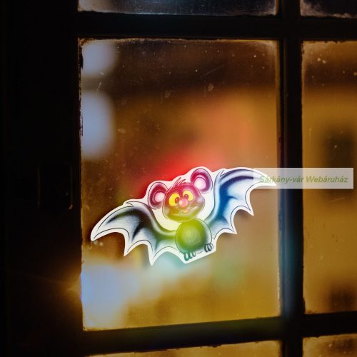 Halloween-i öntapadós RGB LED dekorok 