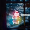 Karácsonyi LED dekor öntapadós