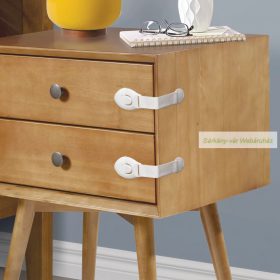 Biztonsági gyerekzár ajtóra 2db,  21 cm