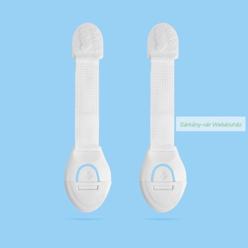 Biztonsági gyerekzár ajtóra 2db,  21 cm