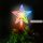 Karácsonyi LED-es csillag csúcsdísz 