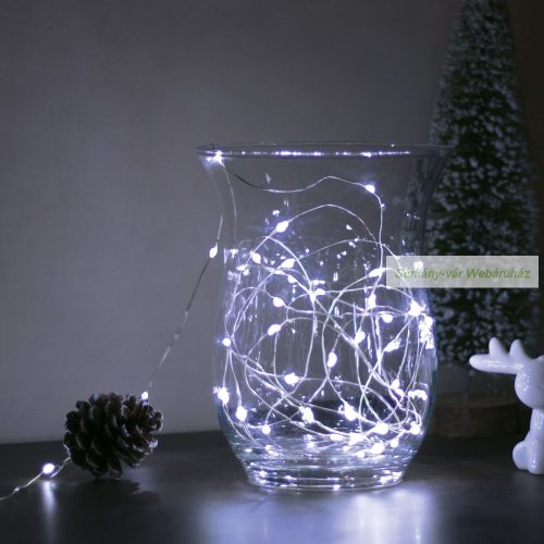 LED fényfüzér, 5 m, 50 LED 