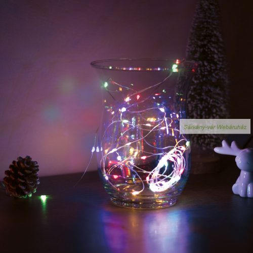 LED fényfüzér, 5 m, 50 LED 
