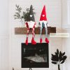Karácsonyi skandináv manó lábakkal, 50 cm
