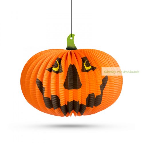 Halloween-i tökös lampion - 26 cm