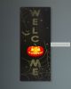 Halloween-i LED-es hangulatkép, 30x70 cm