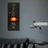 Halloween-i LED-es hangulatkép, 30x70 cm