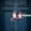 Karácsonyi dekoráció, ajtódísz, 15cm