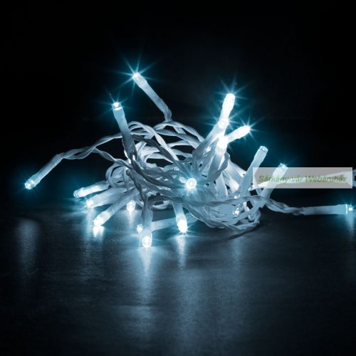 Fényfüggöny, 100 db LED, hidegfehér, 2,2 m - 8 program