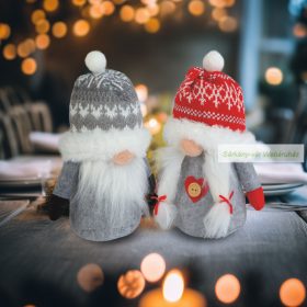 Karácsonyi skandináv manó, 20 x 11 x 8 cm