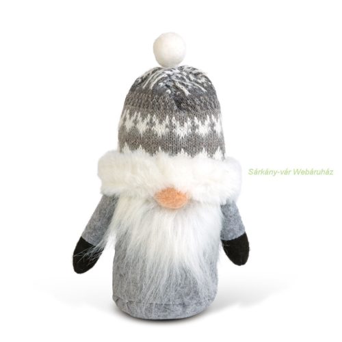 Karácsonyi skandináv manó, 20 x 11 x 8 cm