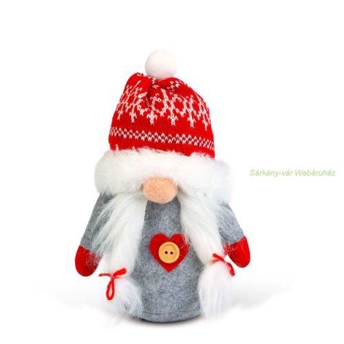 Karácsonyi skandináv manó, 20 x 11 x 8 cm