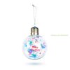 Karácsonyi LED-es gömb  műa. - 8 cm