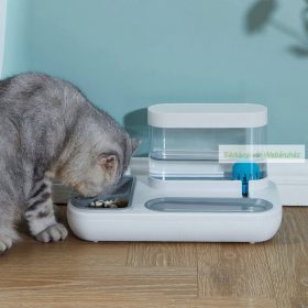 Automata itató, etetőtállal, 1500 ml