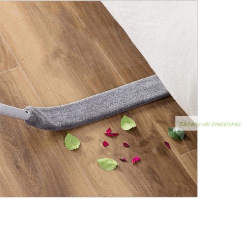 Mikroszálas mop portörlő, hosszú nyéllel, 107 cm
