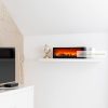 Kandalló LED-es lánghatással, elemes / USB-s - 60 x 10 x 20 cm