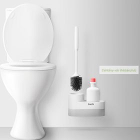 WC kefe szett + tárolóval