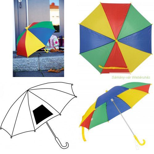 Lollipop gyermekesernyő,  Ø 72 cm