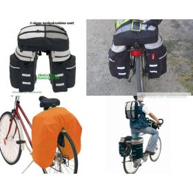Bike 3 részes kerékpáros táska szett